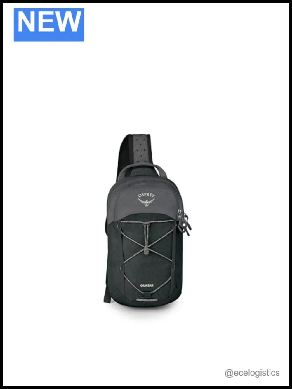 Osprey Quasar Shoulder Sling Bag Nylon Crossbody Tablet Water Bottle Pocket